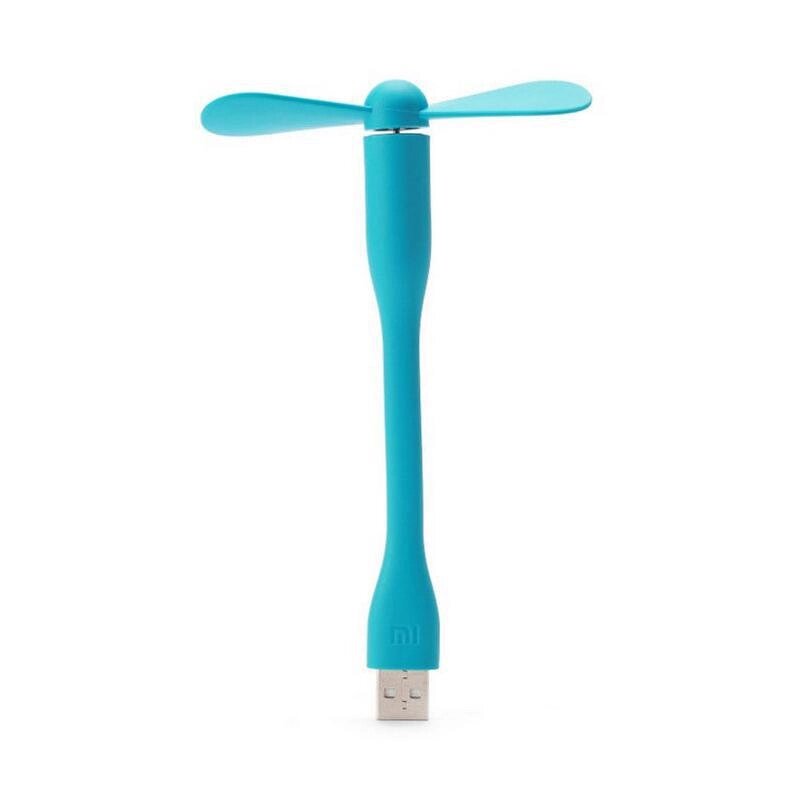 Вентилятор юсб Xiaomi Mi portable Fan Blue від компанії da1 - фото 1