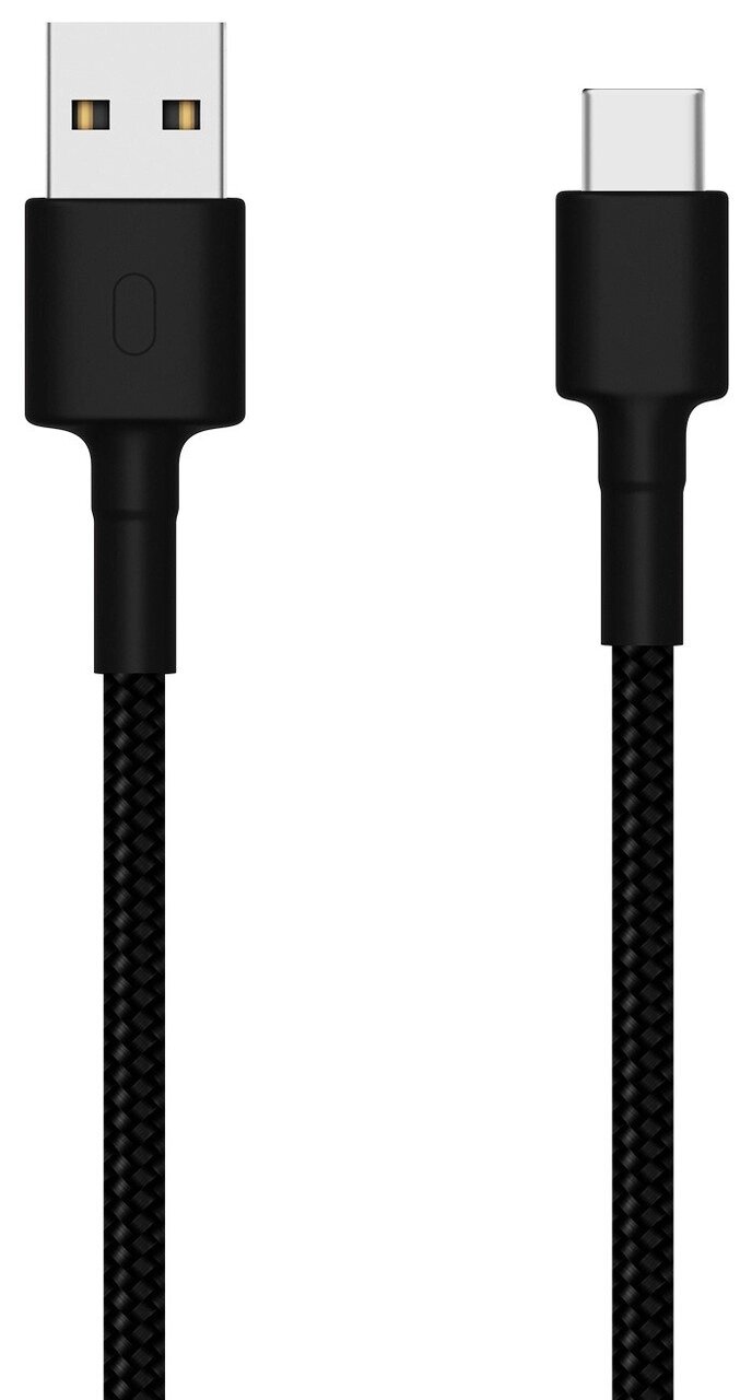 Xiaomi Mi Braided USB Type-C Cable 100cm (Black) (SJV4109GL) від компанії da1 - фото 1