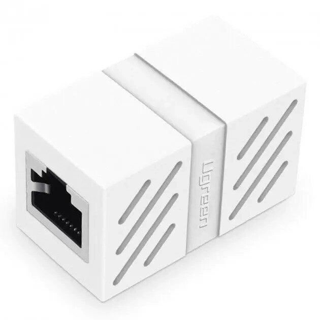 З'єднувач мережевих кабелів — крученя пари UGREEN NW114 RJ45 Network Keystone Coupler (20311) від компанії da1 - фото 1