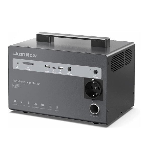 Зарядна станція JustNow JNB630 (CTECHi) Portable Power Station 630W 460Wh (LifePO4) від компанії da1 - фото 1