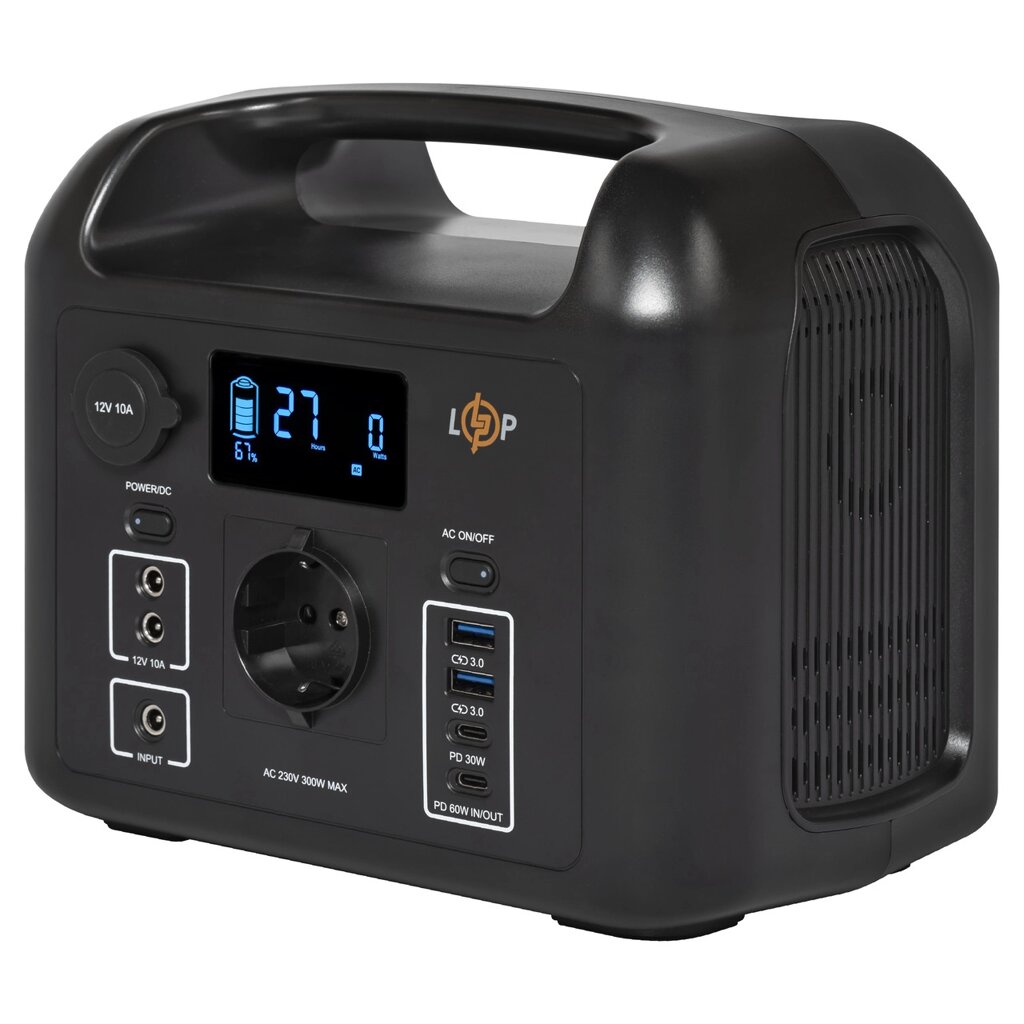 Зарядна станція LogicPower Charger 300 (300W, 320Wh) від компанії da1 - фото 1