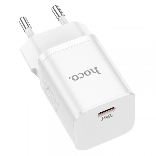 Зарядний пристрій блок HOCO N19 Rigorous 25 W USB-C вихід від компанії da1 - фото 1