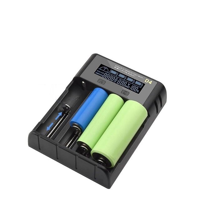 Зарядний пристрій для 4 акумуляторів ESSAGER Battery Charger with LED Indicator For 4 Display від компанії da1 - фото 1