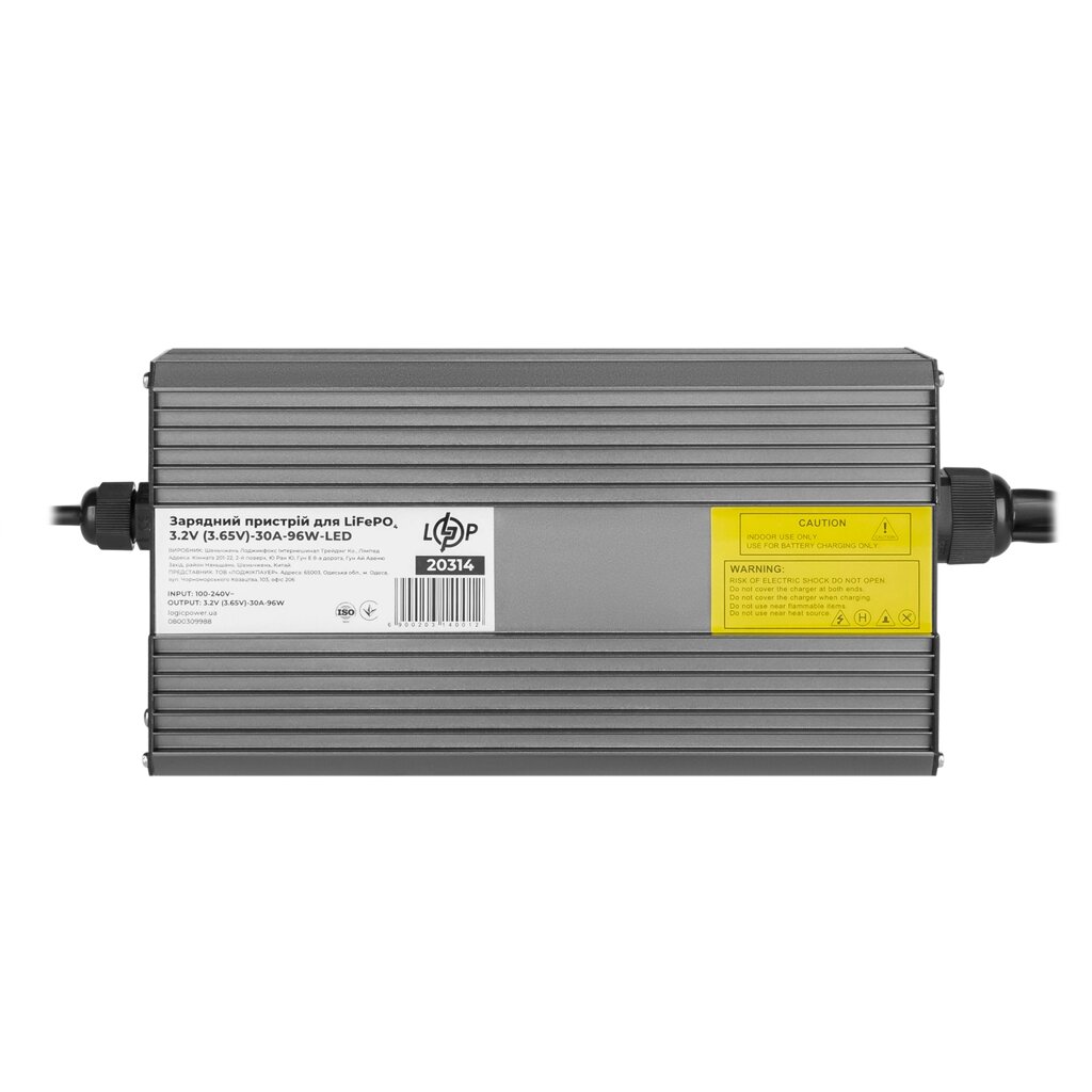 Зарядний пристрій для акумуляторів LiFePO4 3.2V (3.65V)-30A-96W-LED від компанії da1 - фото 1