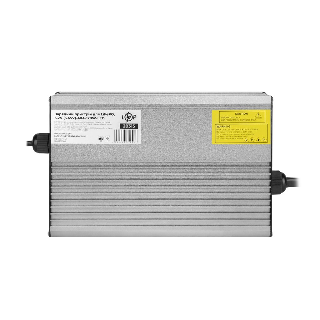 Зарядний пристрій для акумуляторів LiFePO4 3.2V (3.65V)-40A-128W-LED від компанії da1 - фото 1