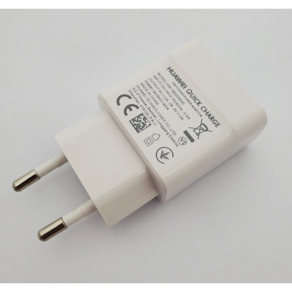 Зарядний пристрій Huawei Quick charge HW-090200EHO 5V / 9V 2A оригінальний від компанії da1 - фото 1