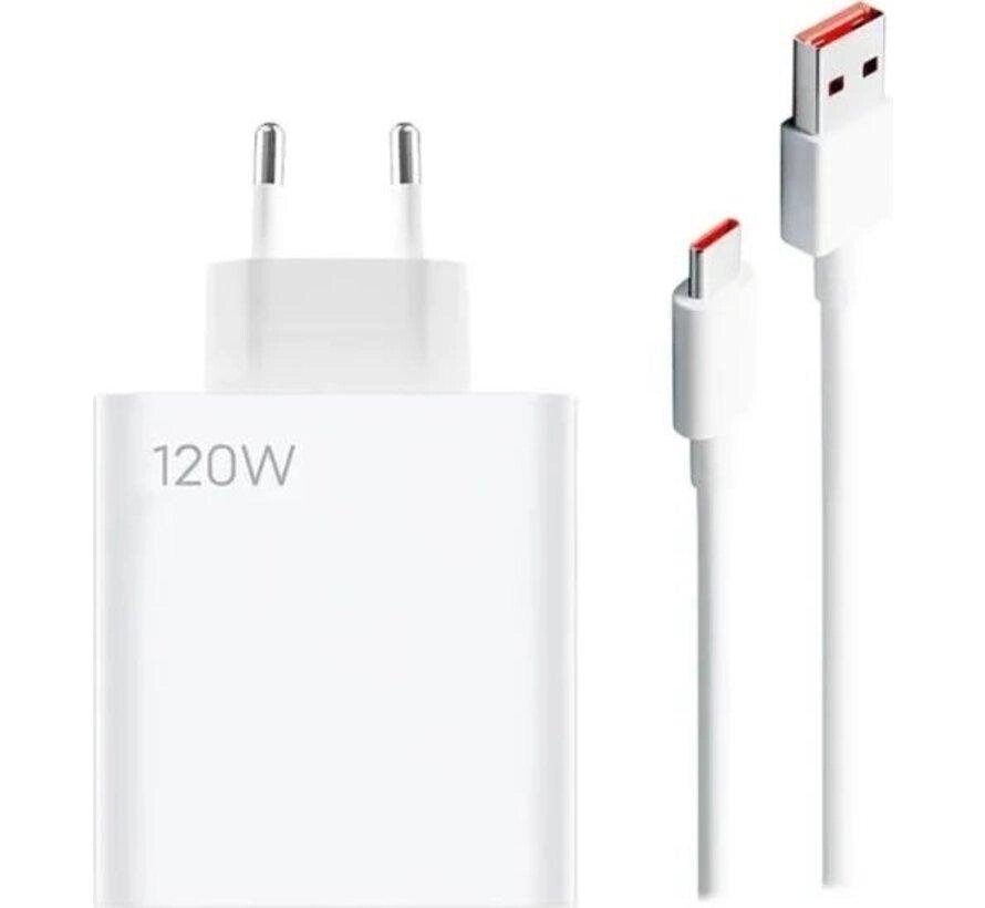 Зарядний пристрій Xiaomi 120W Charging Combo + кабель USB Type-C Cable MDY-13-EE від компанії da1 - фото 1