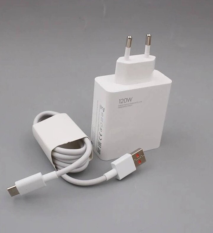 Зарядний пристрій Xiaomi Mijia USB Wall Charger 120 W + Кабель USB-C (BHR6034EU) MDY-13-EE від компанії da1 - фото 1