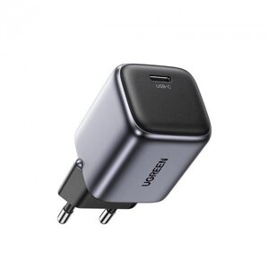 Зарядний пристрій Ugreen CD318 GaN Desktop Charger 1*USB-C 20 W (90664) євровилка