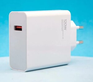 Зарядний пристрій Xiaomi USB Wall Charger 120 W White with USB-C Cable — BHR6034EU