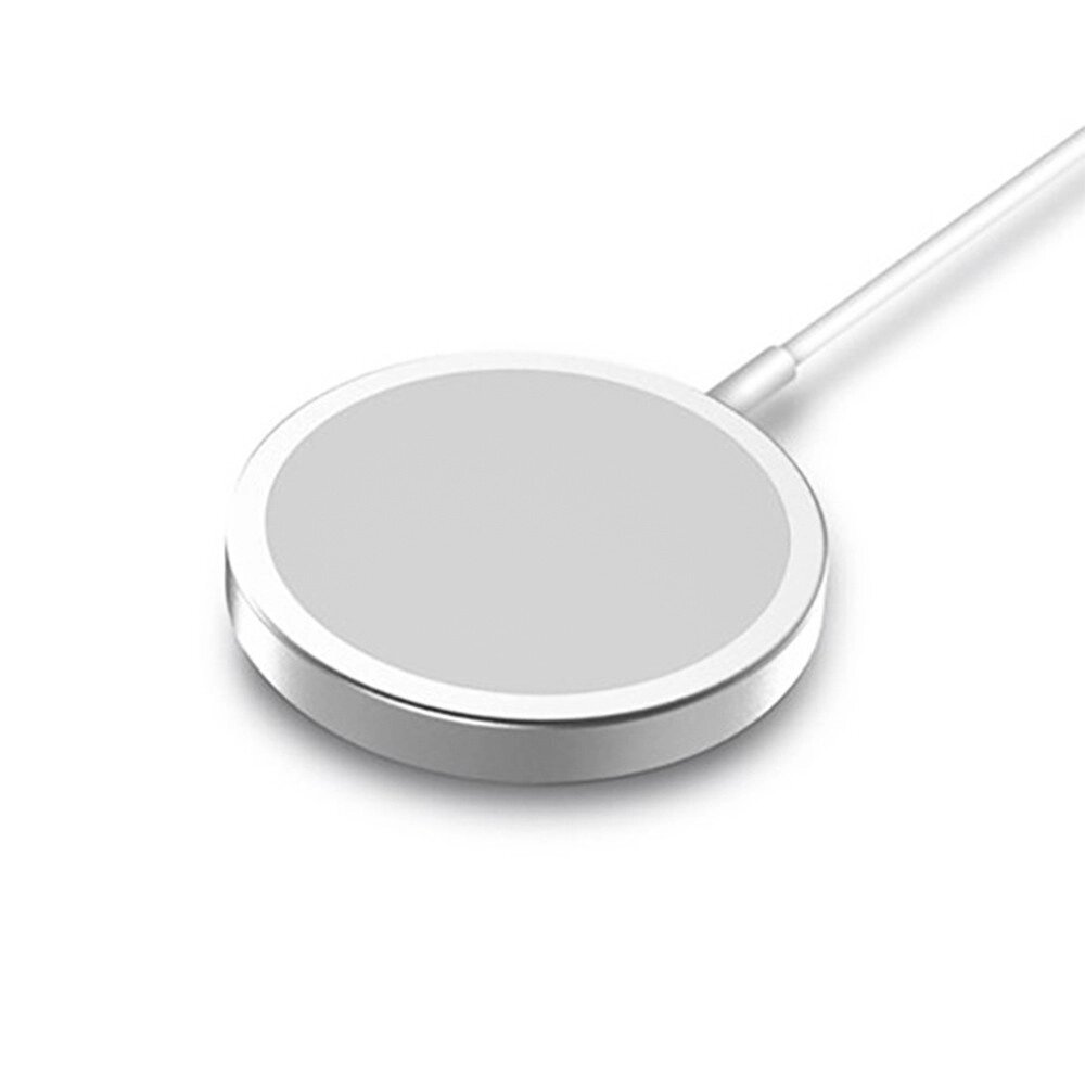 Заряджання Qi XO magnetic wireless charger CX004 15W бездротове біле від компанії da1 - фото 1