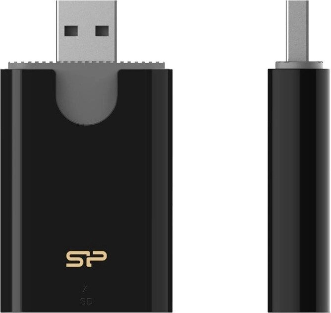 Зчитувач карт пам'яті — USB3.1 кардридер SILICON POWER Combo SD/microSD від компанії da1 - фото 1