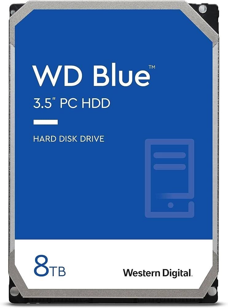 Жорсткий диск Western Digital Blue 8 TB (WD80EAZZ) від компанії da1 - фото 1