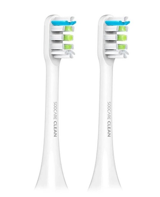 Змінні насадки Xiaomi Toothbrush Head For Soocare Brushtooth (2PCS/SET) White від компанії da1 - фото 1