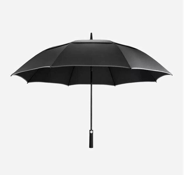 Зонт Xiaomi NINETYGO Double-layer Windproof Golf Automatic Umbrella (6941413217156) черная від компанії da1 - фото 1