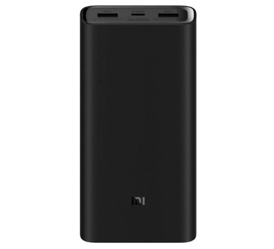 Зовнішній акб Xiaomi Power Bank 3 Pro PLM07ZM 2*USB+Type-C 20000mAh Чорний від компанії da1 - фото 1