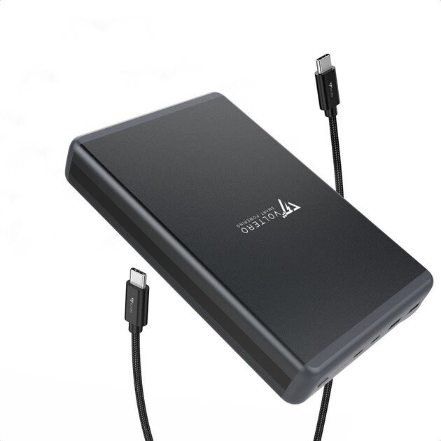 Зовнішній акумулятор PowerOak Voltero S50 100 W 50000 mAh USB-C MacBook powerbank від компанії da1 - фото 1