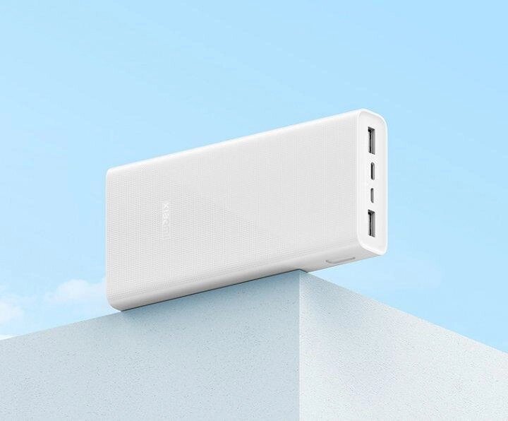 Зовнішній акумулятор Xiaomi Mi Power Bank 20000 mAh 22.5 W Fast Charge PB2022ZM (BHR6109CN) білий від компанії da1 - фото 1