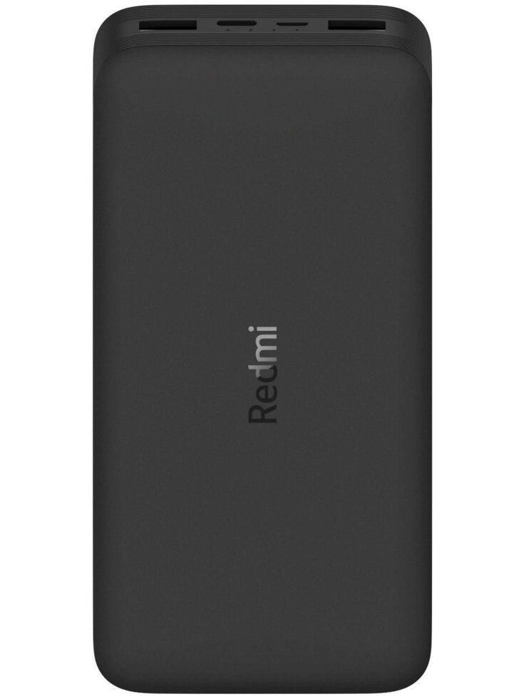 Зовнішній акумулятор Xiaomi redmi 20000 mAh чорний від компанії da1 - фото 1