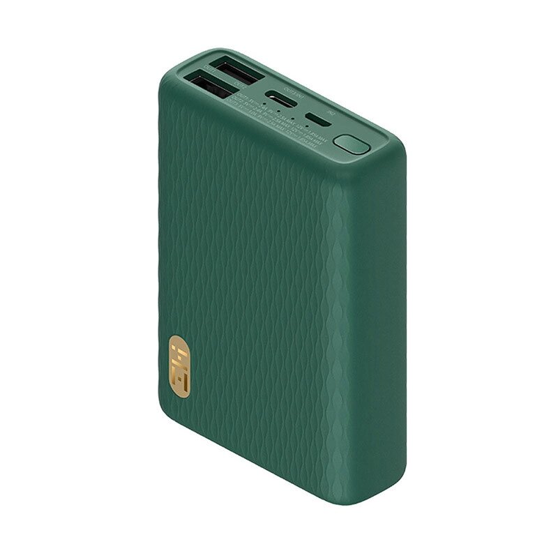 Зовнішній акумулятор ZMI Powerbank Mini QB817 10000 mAh 22.5W зелений від компанії da1 - фото 1