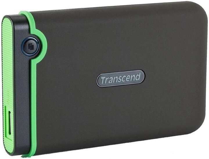 Зовнішній накопичувач — жорсткий диск юсб Transcend StoreJet 25M3S 1TB 2.5" USB 3.1 від компанії da1 - фото 1