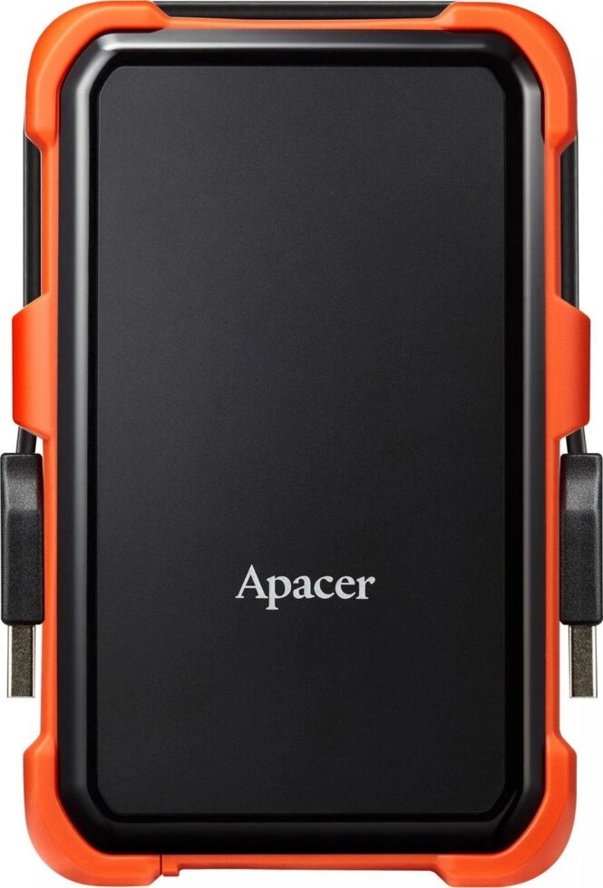 Зовнішній USB жорсткий диск 2.5" 1 TB APACER USB3.1 AC630 AP1TBAC630T-1 чорно-жовтогарячий від компанії da1 - фото 1