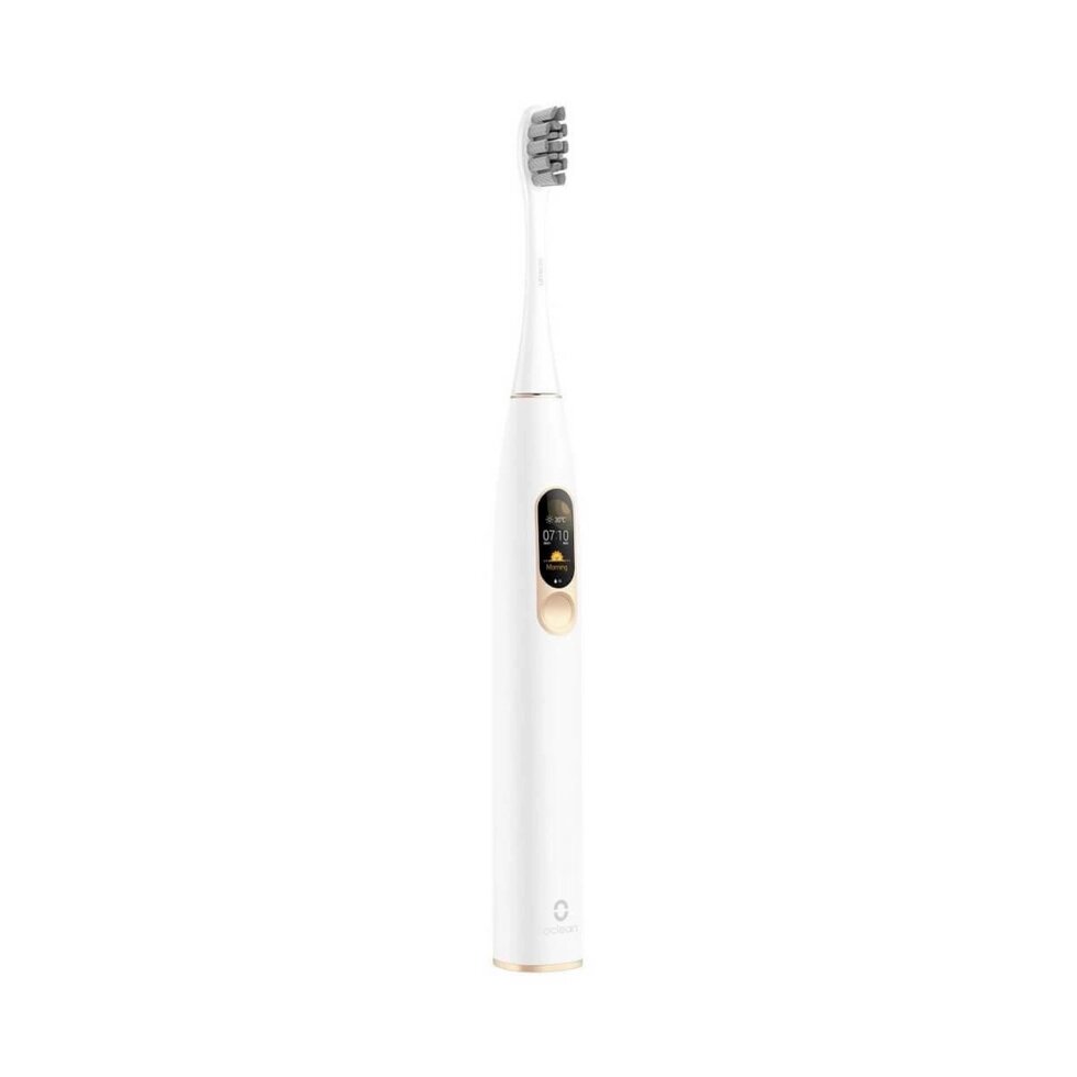 Зубна електрична ощітка Oclean X Smart Sonic Electric toothbrush біла (OLED) від компанії da1 - фото 1