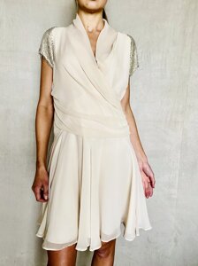 Плаття жіноче літнє Zeping шовкове світле ошатне легке модне