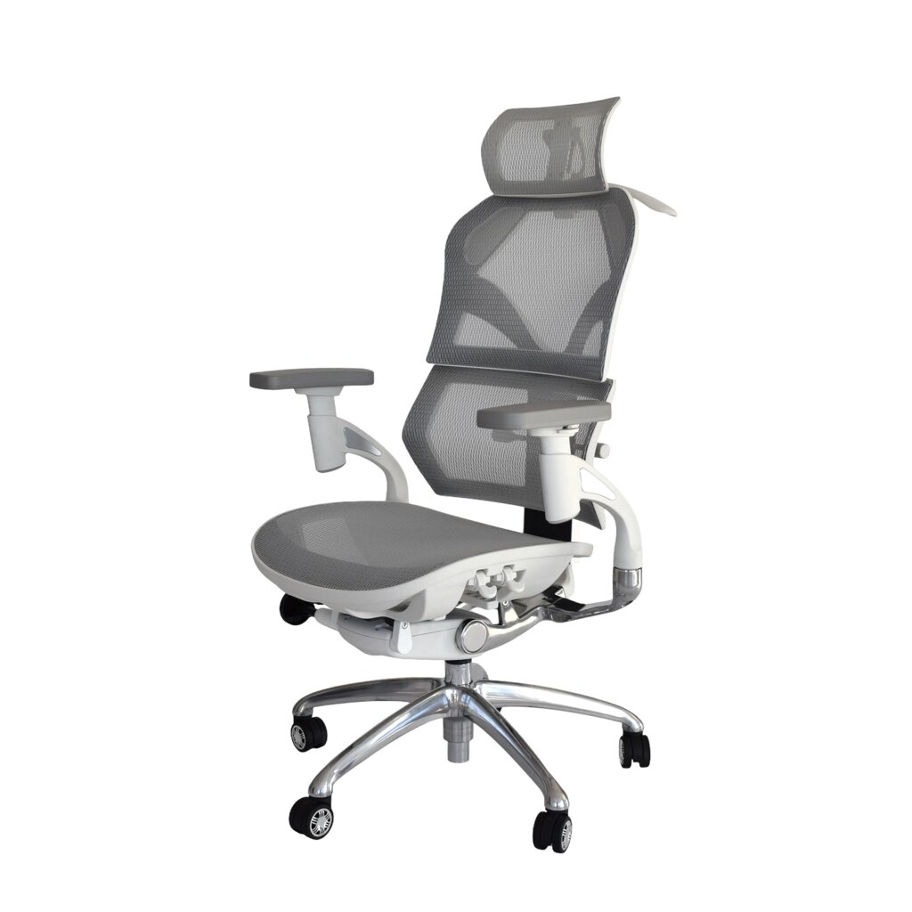 Ергономічне крісло Invite біле від компанії Ерголайф - фото 1
