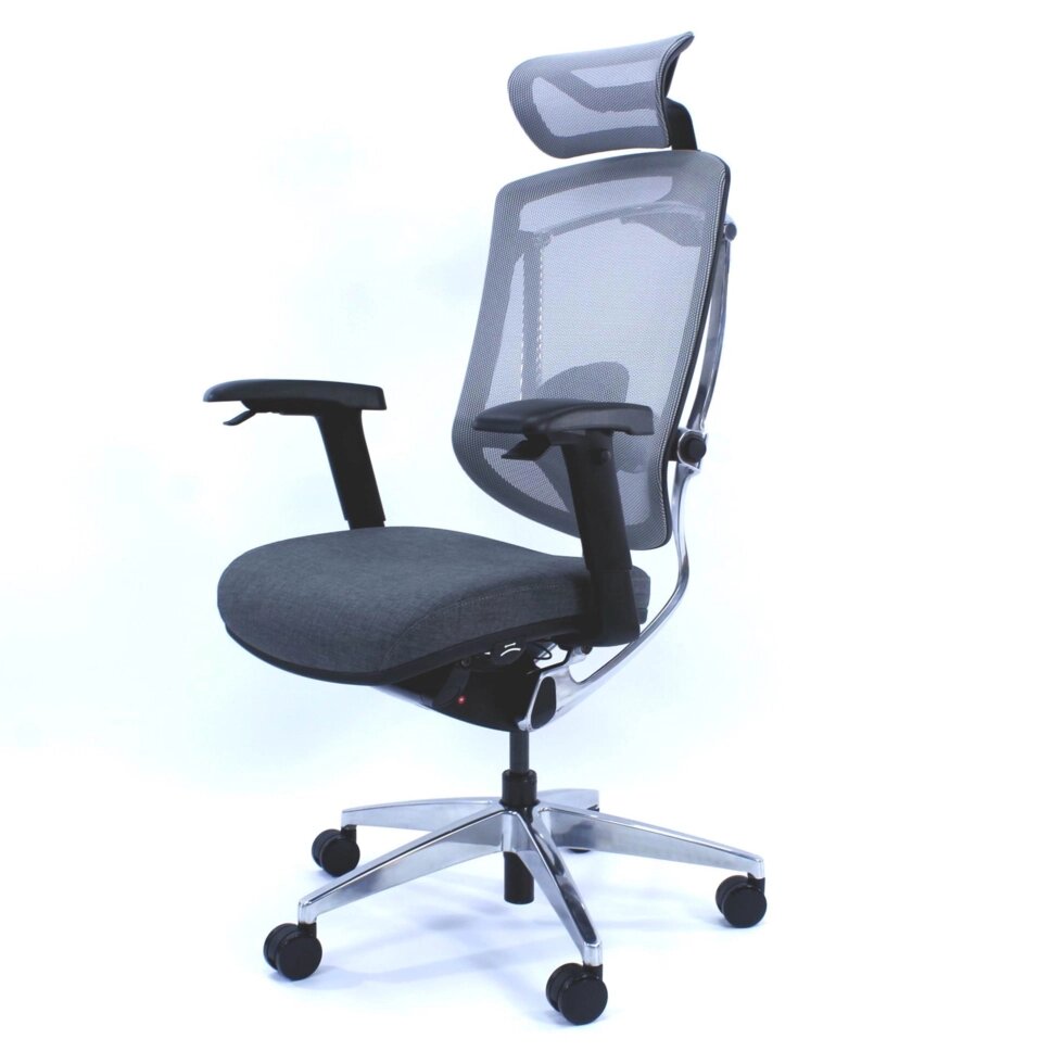 Ергономічне крісло  Marrit X fabric Grey від компанії Ерголайф - фото 1