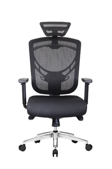 Офісне крісло I-VINO SO-12D Black від компанії Ерголайф - фото 1