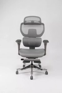 Ортопедичне крісло ErgoTron T1 сірий