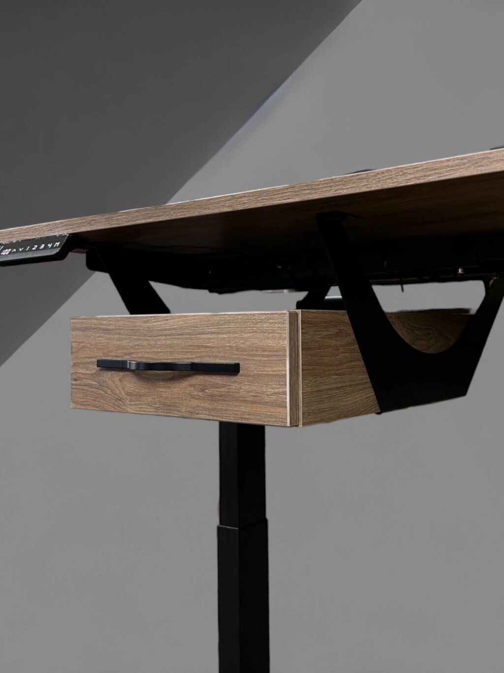 Шухляда підвісна для стола з регулюванням висоти офісна 350 мм від компанії Ерголайф - фото 1