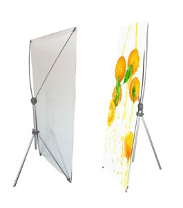 X-банер 60x160 - 80x180см Регульований виставковий стенд Everest RB