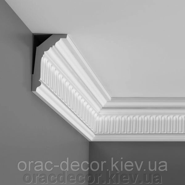 C304 стелю карнизи з поліуретану ORAC DECOR (Орак Декор) C304 від компанії Інтернет-магазин "ORAC DECOR" - фото 1