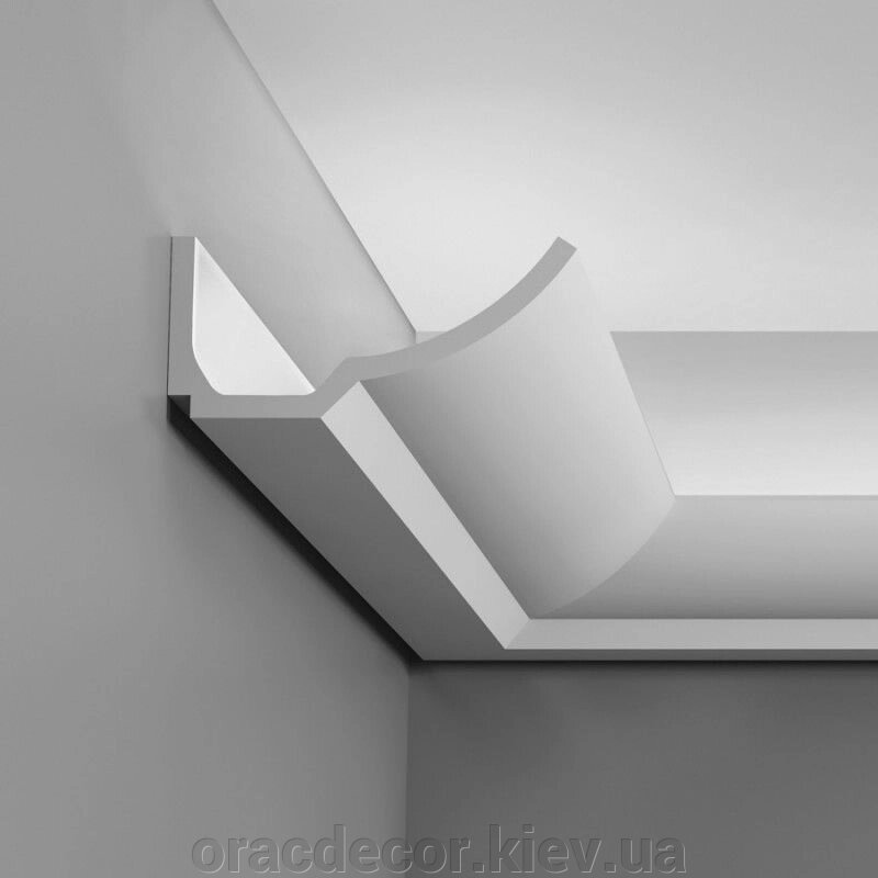 C351 Карниз стельовий для прихованого освітлення ORAC DECOR від компанії Інтернет-магазин "ORAC DECOR" - фото 1