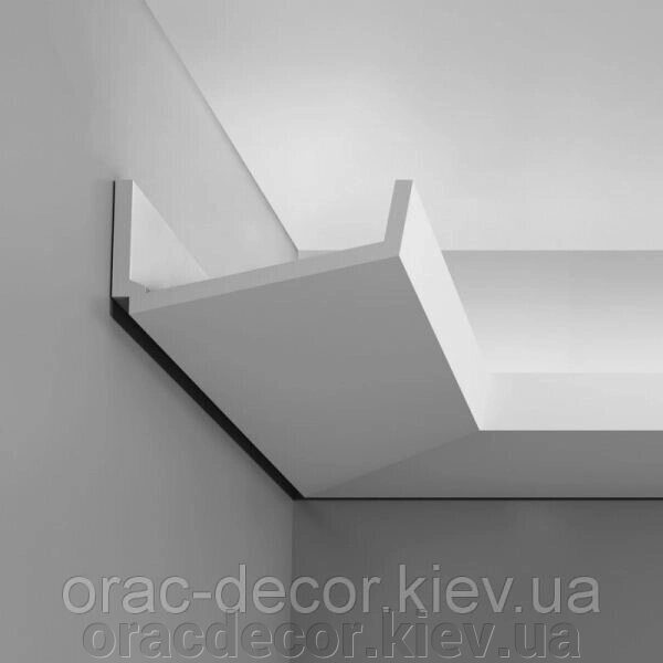C352 Карниз для прихованого освітлення ORAC DECOR від компанії Інтернет-магазин "ORAC DECOR" - фото 1