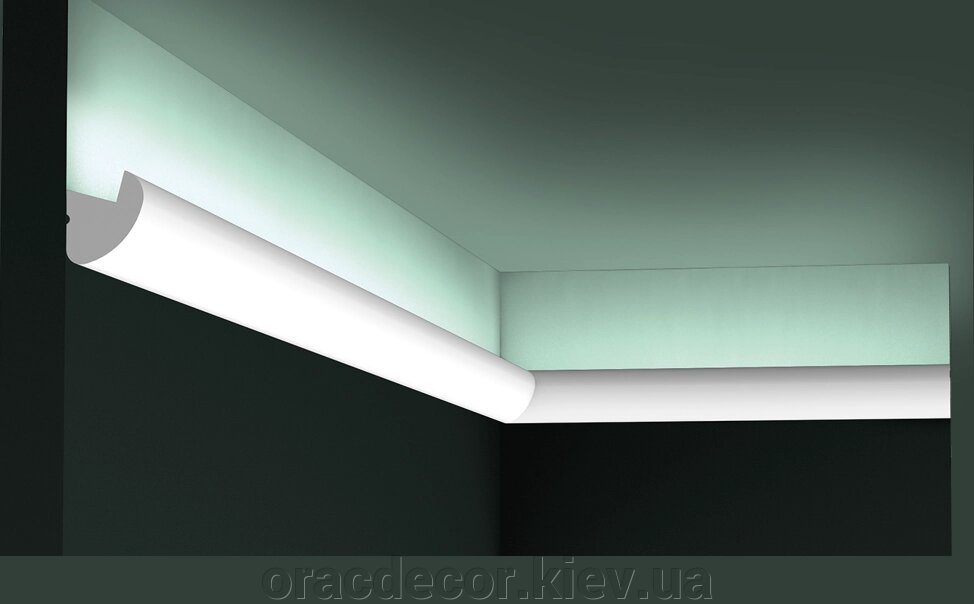 CХ188 Карниз стельовий  гнучкий для прихованого освітлення ORAC DECOR від компанії Інтернет-магазин "ORAC DECOR" - фото 1