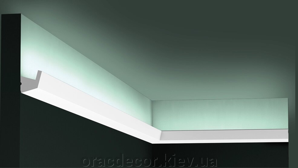 CХ189 Карниз стельовий гнучкий  для прихованого освітлення ORAC DECOR від компанії Інтернет-магазин "ORAC DECOR" - фото 1