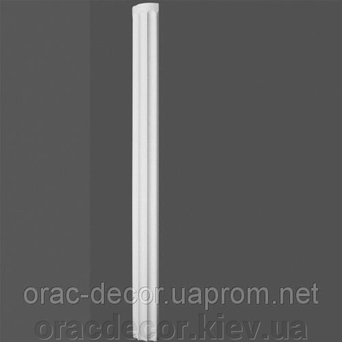 K1001 Полу-колони з поліуретану ORAC DECOR (Орак Декор) від компанії Інтернет-магазин "ORAC DECOR" - фото 1