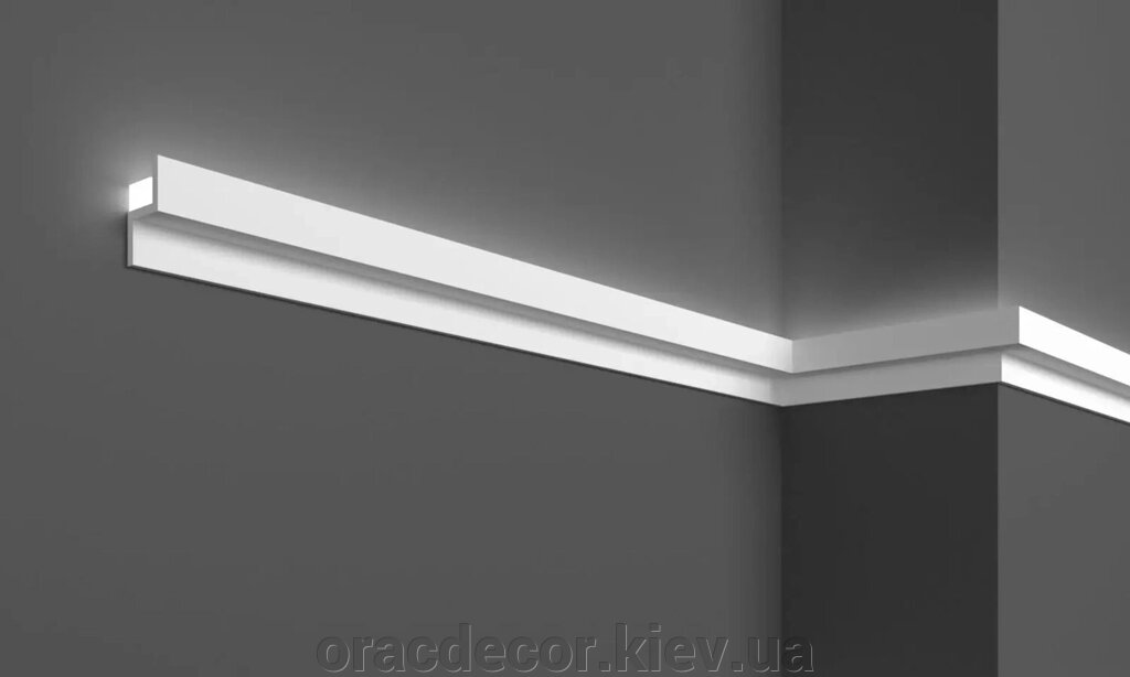 KH 902 Карниз стельовий для прихованого освітлення від компанії Інтернет-магазин "ORAC DECOR" - фото 1