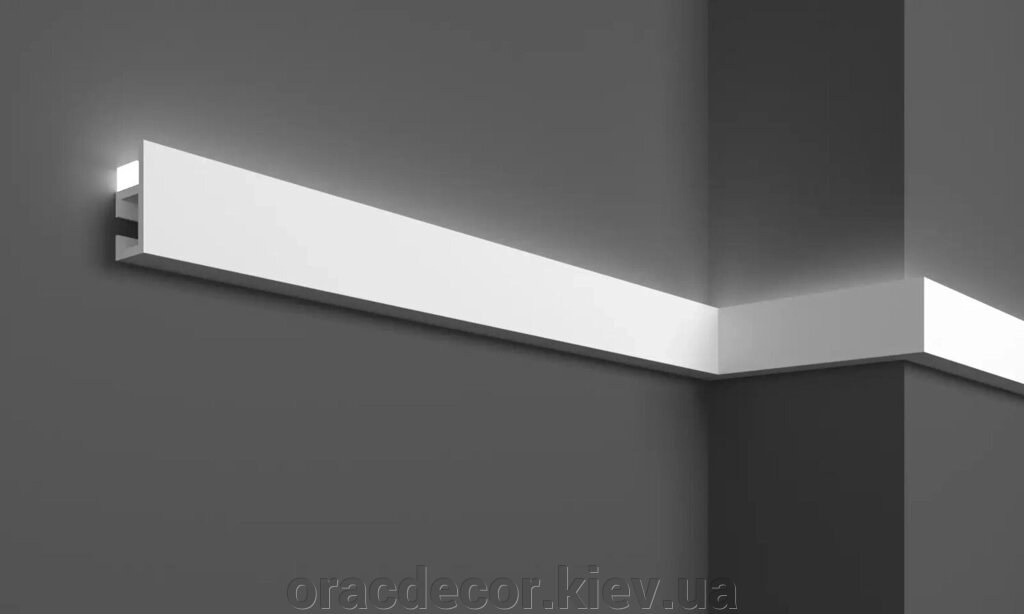 KH 903 Карниз  гибкий стельовий для прихованого освітлення від компанії Інтернет-магазин "ORAC DECOR" - фото 1