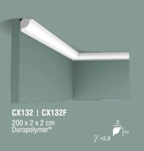 CX132F Гнучкий карниз декоративний ORAC DECOR CX132F
