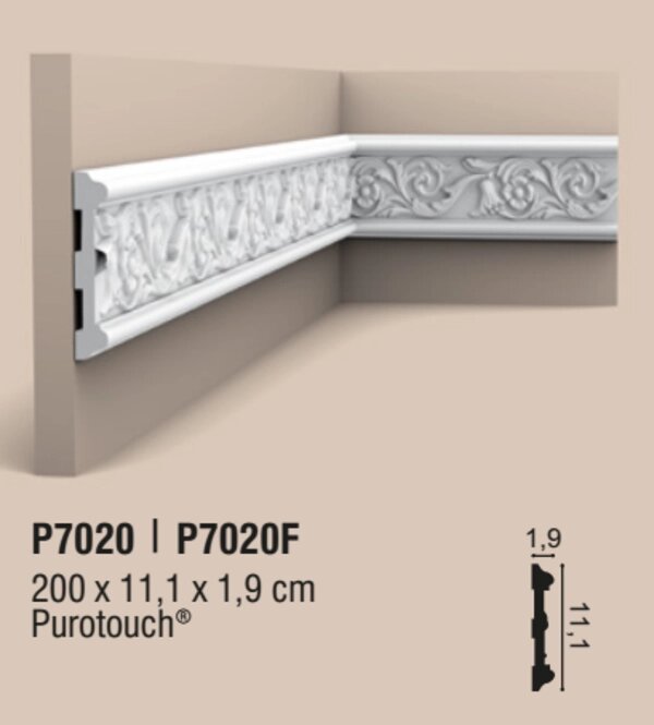 P7020 Декоративная лепнина из полиуретана и дюрополимера ORAC DECOR (Орак Декор) - гарантія