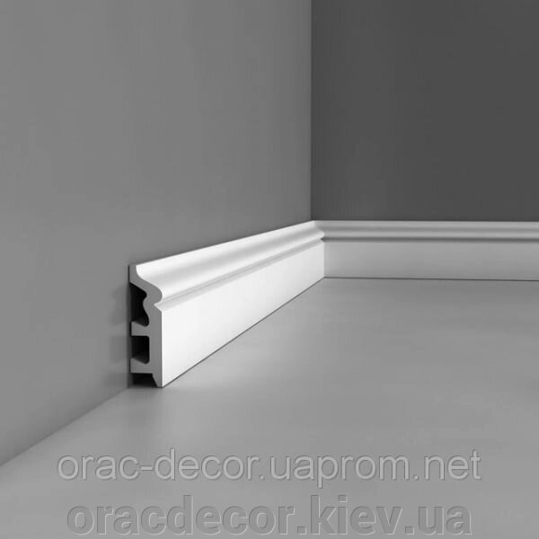 SX122 Плінтуси з поліуретану ORAC DECOR (Орак Декор) від компанії Інтернет-магазин "ORAC DECOR" - фото 1