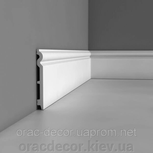 SX138 Підлоговий плінтус з поліуретану ORAC DECOR (Орак Декор) від компанії Інтернет-магазин "ORAC DECOR" - фото 1