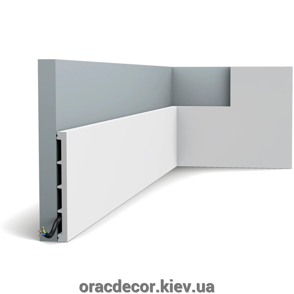 SX168 Підлоговий плінтус з поліуретану ORAC DECOR (Орак Декор) від компанії Інтернет-магазин "ORAC DECOR" - фото 1