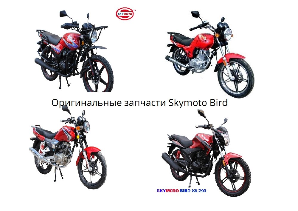 Бензобак Skymoto Bird 125 - переваги