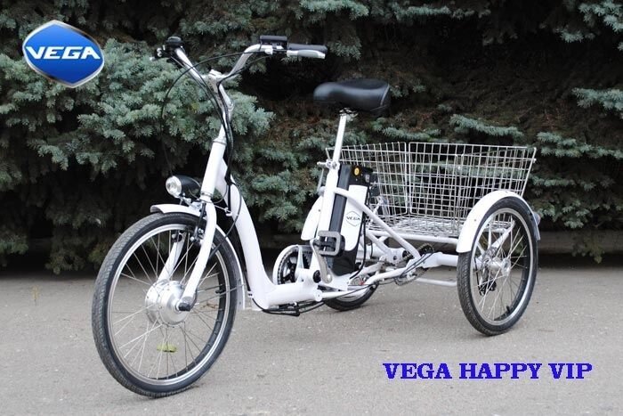 Електротрицикл Happy Vip NEW 2016 - роздріб