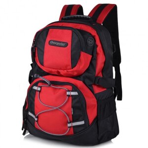 Чоловічий надійний рюкзак міський 35 л One polar W1312 для ноутбука чорний